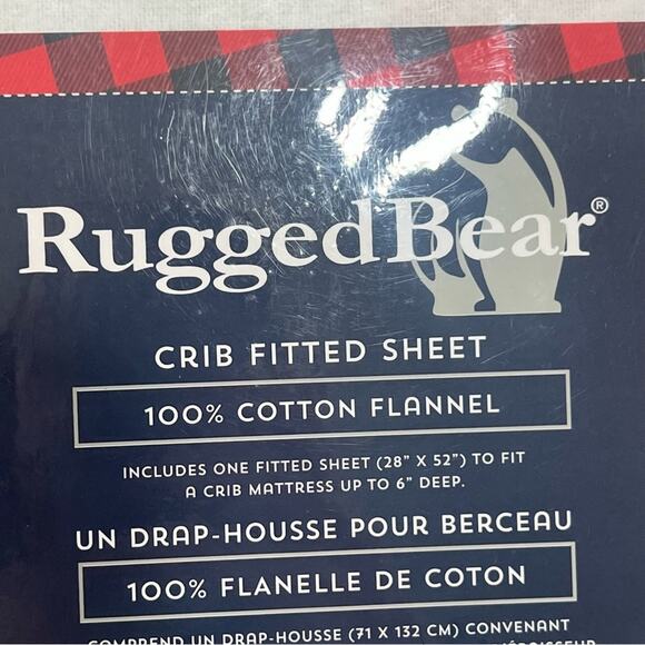 Rugged Butts Multicolor Construction Vehicle 100% cotton flannel Crib Sheet x2 - Picture 3 of 11